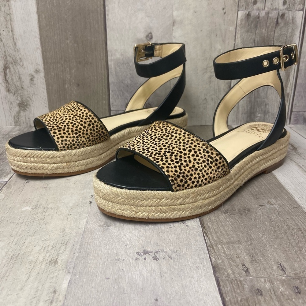 Vince Camuto Kathalia Ankle Strap Sandals Size 8.5 - Picture 12 of 16